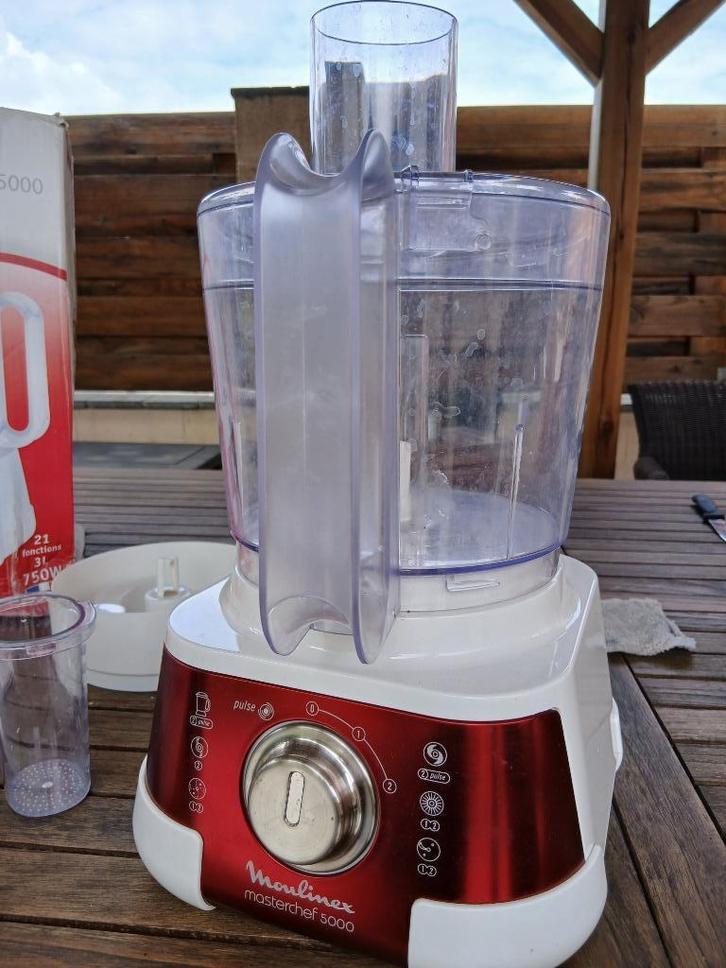 Moulînex masterchef 5000 robot ménager, Elektronische apparatuur, Gourmetstellen, Gebruikt, 4 t/m 7 personen, Ophalen of Verzenden