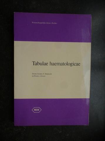 boek over hematologie TABULAE HEAMATOLOGICAE, Boeken, Ophalen of Verzenden, Zo goed als nieuw, Overige wetenschappen