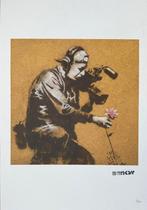 Banksy - Camera Man and Flower, Enlèvement ou Envoi