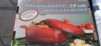 Ovale gietijzeren braadpan van 29 cm, Ophalen, Gietijzer