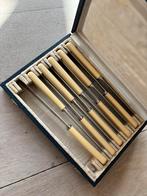 Wiskemann messenset, Antiek en Kunst, Ophalen of Verzenden, Zilver