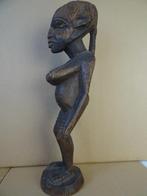Statue africaine en bois vintage statue de fertilité 44cm, Antiquités & Art, Enlèvement ou Envoi