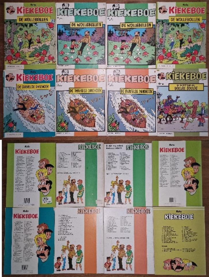 kiekeboe / de kiekeboes herdruks, Boeken, Stripverhalen, Gelezen, Meerdere stripboeken, Ophalen of Verzenden
