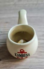 Glaasje Pijp "KAMBUSA L'AMARICANTE"  / bonomelli, Verzamelen, Merken en Reclamevoorwerpen, Ophalen of Verzenden, Zo goed als nieuw