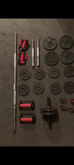 Fitness, Sport en Fitness, Ophalen, Zo goed als nieuw, Buik, Halterset