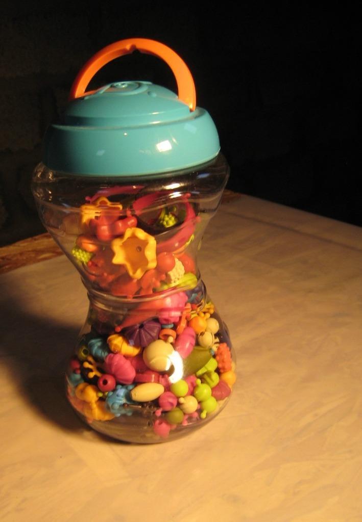 Pop Arty kralen, Hobby en Vrije tijd, Kralen en Sieraden maken, Zo goed als nieuw, Kraal, Ophalen of Verzenden