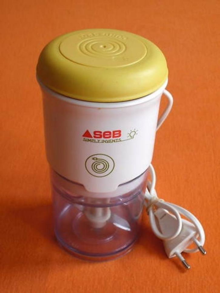 MINI - HACHOIR * SEB SIMPLY INVENTS *, Elektronische apparatuur, Blenders, Gebruikt, Ophalen of Verzenden