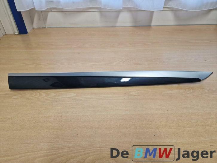 Sierlijst deur linksachter zwart BMW 5-serie F11 51429171779, Auto-onderdelen, Carrosserie, BMW, Gebruikt, Ophalen of Verzenden