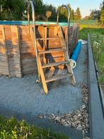 Zwembad in hout., Ophalen
