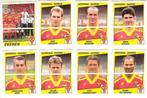 Panini/Football 97/Germinal Ekeren/8 autocollants, Collections, Comme neuf, Affiche, Image ou Autocollant, Envoi