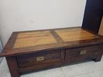 Salon tafel, Huis en Inrichting, Ophalen, 100 tot 150 cm, Notenhout, 50 tot 100 cm