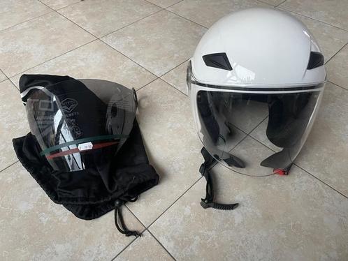 NIEUW Jet helm VITO Wit - voor vrouwen - maat Medium, Fietsen en Brommers, Brommerhelmen, Nieuw, Medium, Ophalen of Verzenden
