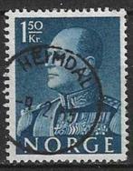 Noorwegen 1958-1960 - Yvert 387 - Koning Olav V (ST), Postzegels en Munten, Postzegels | Europa | Scandinavië, Verzenden, Noorwegen