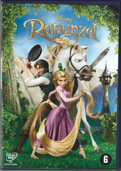 DVD Rapunzel, Cd's en Dvd's, Dvd's | Tekenfilms en Animatie, Zo goed als nieuw, Amerikaans, Tekenfilm, Vanaf 6 jaar, Ophalen of Verzenden