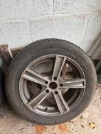 4 pneus hiver 205/55 R16 91H avec jantes – Très peu usés, Neuf, Pneus et Jantes, Pneus hiver, 16 pouces