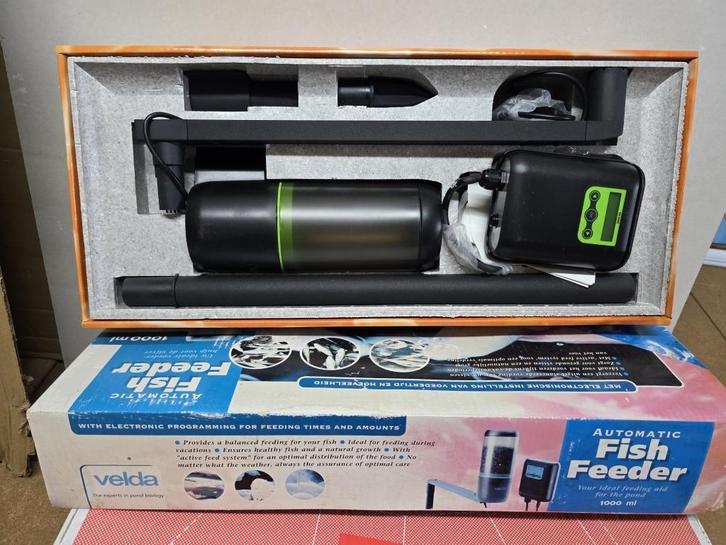 AUTOMATISCHE VISVOERDER VELDA, Tuin en Terras, Vijver-toebehoren, Nieuw, Ophalen