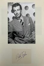 Handtekening Robert Taylor, Ophalen of Verzenden, Zo goed als nieuw