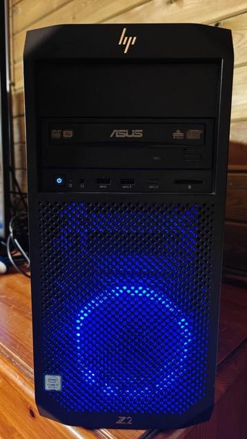 HP Gaming workstation PC BLUE LED Core i9 32GB GTX 1070TI beschikbaar voor biedingen