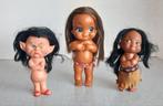 3 vintage hula hawaiaanse popjes shiba /japan / jaren 70, Verzamelen, Ophalen of Verzenden, Zo goed als nieuw