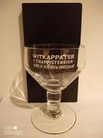 Oud geverfd bierglas Witkappater Trappistenbier, Verzamelen, Biermerken, Ophalen of Verzenden, Zo goed als nieuw, Glas of Glazen