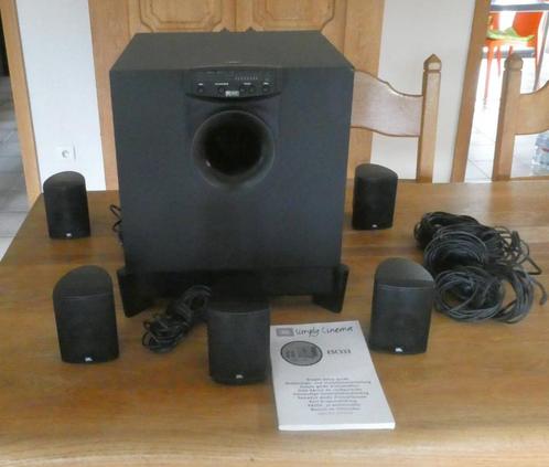JBL ESC333 - Dolby Surround-systeem, Audio, Tv en Foto, Luidsprekerboxen, Zo goed als nieuw, Complete surroundset, 120 watt of meer