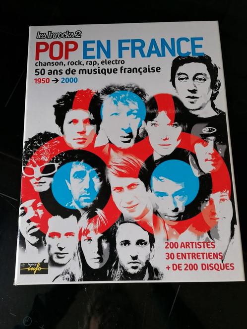 Coffret les Inrocks Pop en France. Complet, Boeken, Muziek, Zo goed als nieuw, Algemeen, Ophalen of Verzenden