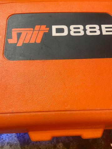 Spit D88E Dubbele slijpmachine met stofzuiger AC1600, Enlèvement, Comme neuf
