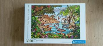 Puzzle 3000 pièces - Animaux d'Afrique