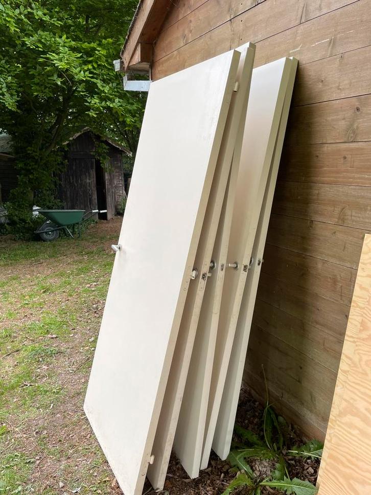 5 stuks schilderdeuren (€10 p/st. of €45 voor alle), Doe-het-zelf en Bouw, Deuren en Vliegenramen, Gebruikt, Binnendeur, 200 tot 215 cm