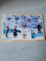 Houten puzzel Frozen, Ophalen of Verzenden, Zo goed als nieuw