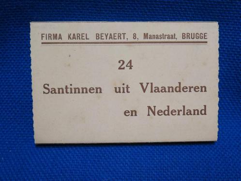 SANTINNEN uit Vlaanderen en Nederland, Verzamelen, Postkaarten | Themakaarten, Ongelopen, 1940 tot 1960, Overige thema's, Ophalen of Verzenden