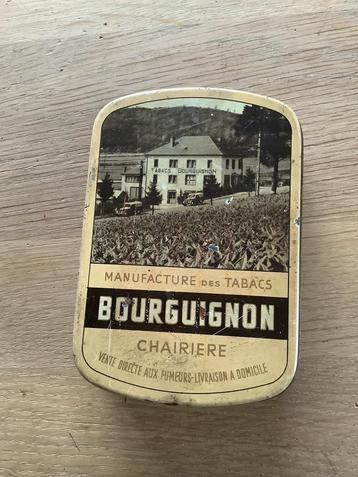 Boîte tabacs Bourguignon Chairière Semois 