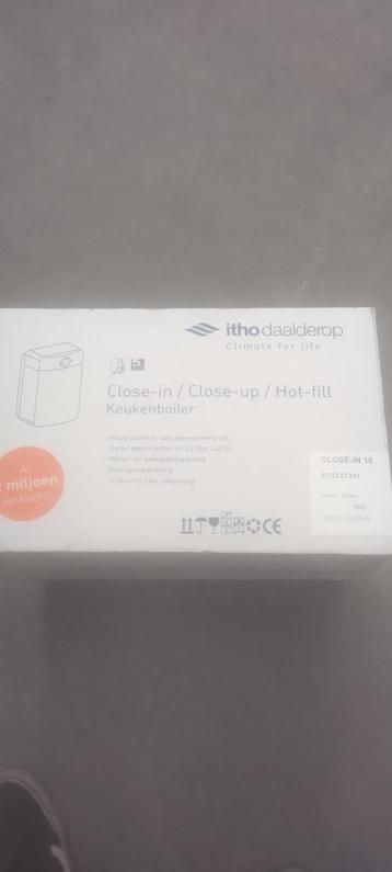 Daalderop Close-in boiler 10L beschikbaar voor biedingen