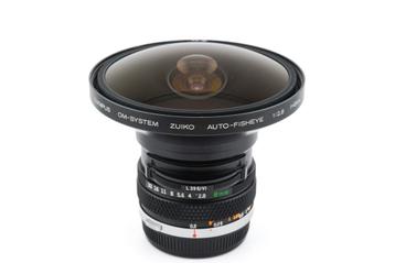Olympus 8mm f2.8 Zuiko Auto-Fisheye - Lens beschikbaar voor biedingen