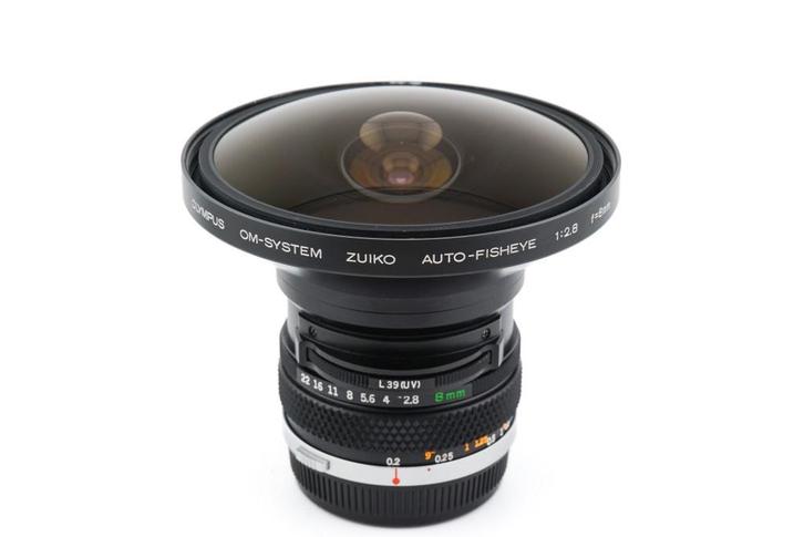 Olympus 8mm f2.8 Zuiko Auto-Fisheye - Lens, Audio, Tv en Foto, Foto | Lenzen en Objectieven, Nieuw, Ophalen
