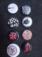 Punk metal pins buttons, Verzamelen, Gebruikt, Ophalen of Verzenden