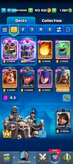 Clash royale for sale  300€, Games en Spelcomputers, Ophalen of Verzenden, Zo goed als nieuw