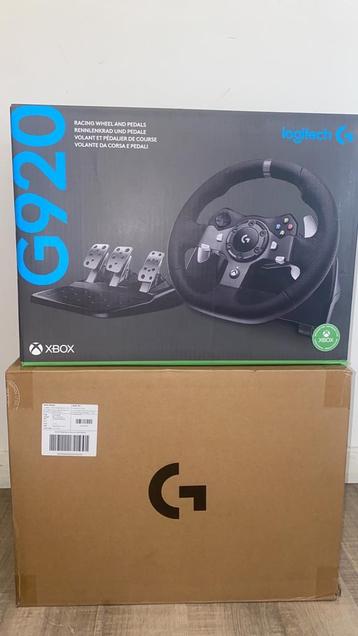 Logitech G920 racing wheel, Enlèvement ou Envoi, Neuf, Autres types, Xbox One