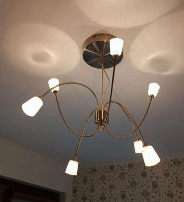 Lampe suspension ikea Kryssbo 7 lampes