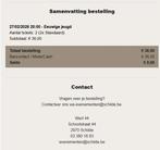 2 tickets Jasper Posson - Eeuwige Jeugd - Werf 44, Schilde, Tickets en Kaartjes, Twee personen, Februari