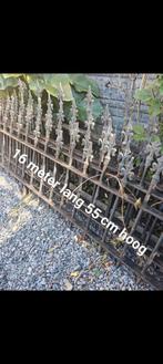 Zeer mooi oud zwaar smeedijzeren hekwerk izgs, Tuin en Terras, Tuinhekken en Hekwerk, Ophalen, Zo goed als nieuw