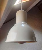 Industriële Hektar Hanglamp/en Crème + LED Globelamp (NIEUW), Huis en Inrichting, Nieuw, Ophalen of Verzenden, Metaal, Minder dan 50 cm