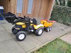 Tractor met kraan en aanhangwagen FALK, Enlèvement, Comme neuf