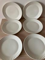 6 witte borden Sagaform Zweden, Ophalen of Verzenden, Zo goed als nieuw, Bord(en)