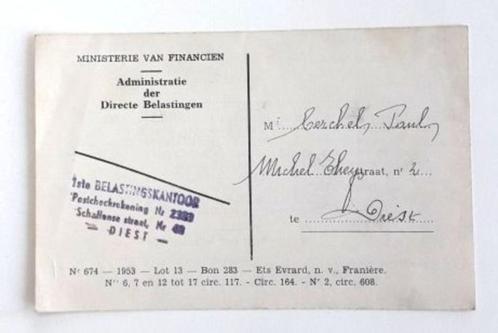Aanmaning Belastingskantoor tav Paul Cerckel Diest, Verzamelen, Overige Verzamelen, Gebruikt, Ophalen of Verzenden