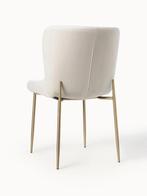 4 fluwelen stoelen te koop in perfecte staat, Ophalen, Overige materialen, Minder dan 50 cm, Minder dan 75 cm