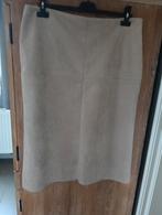 Beige rok in suède look, Kleding | Dames, Rokken, Beige, Maat 46/48 (XL) of groter, Ophalen of Verzenden, Zo goed als nieuw