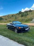 bmw 318ci cabrio, Auto's, Achterwielaandrijving, Beige, Cabriolet, Blauw