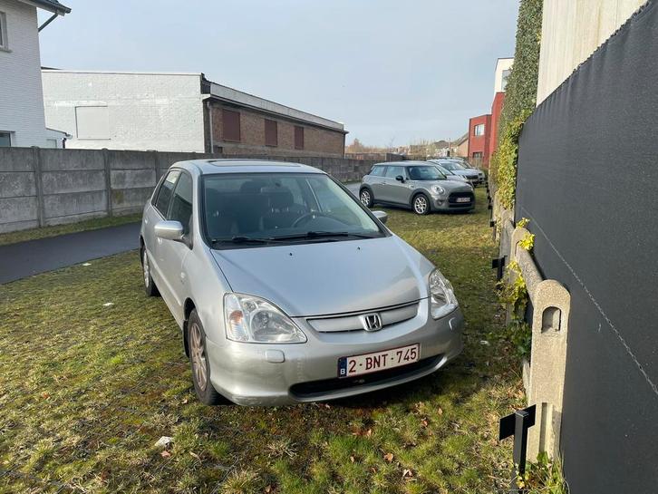 Honda Civic Hatcback, Auto's, Honda, Particulier, Civic, Benzine, Euro 4, 5 deurs, Automaat, Zilver of Grijs, Onderhoudsboekje