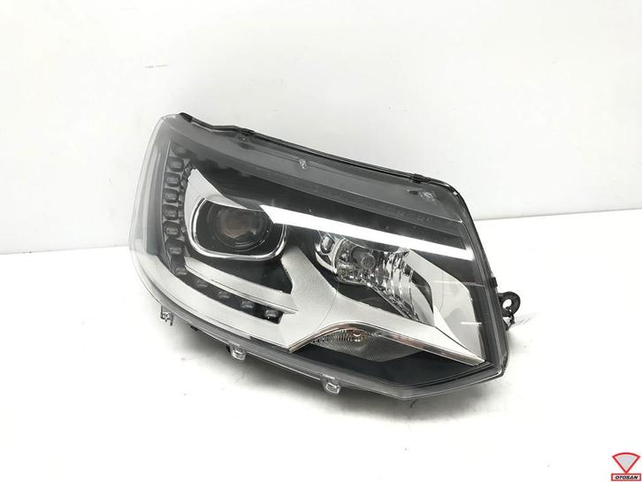 VW Transpoter T5 GP Xenon LED Koplamp Rechts Voor 7E5941016, Auto-onderdelen, Verlichting, Volkswagen, Gebruikt